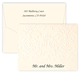 Triple Thick Embossed Damask Folded Note Cards Image 3 of 4